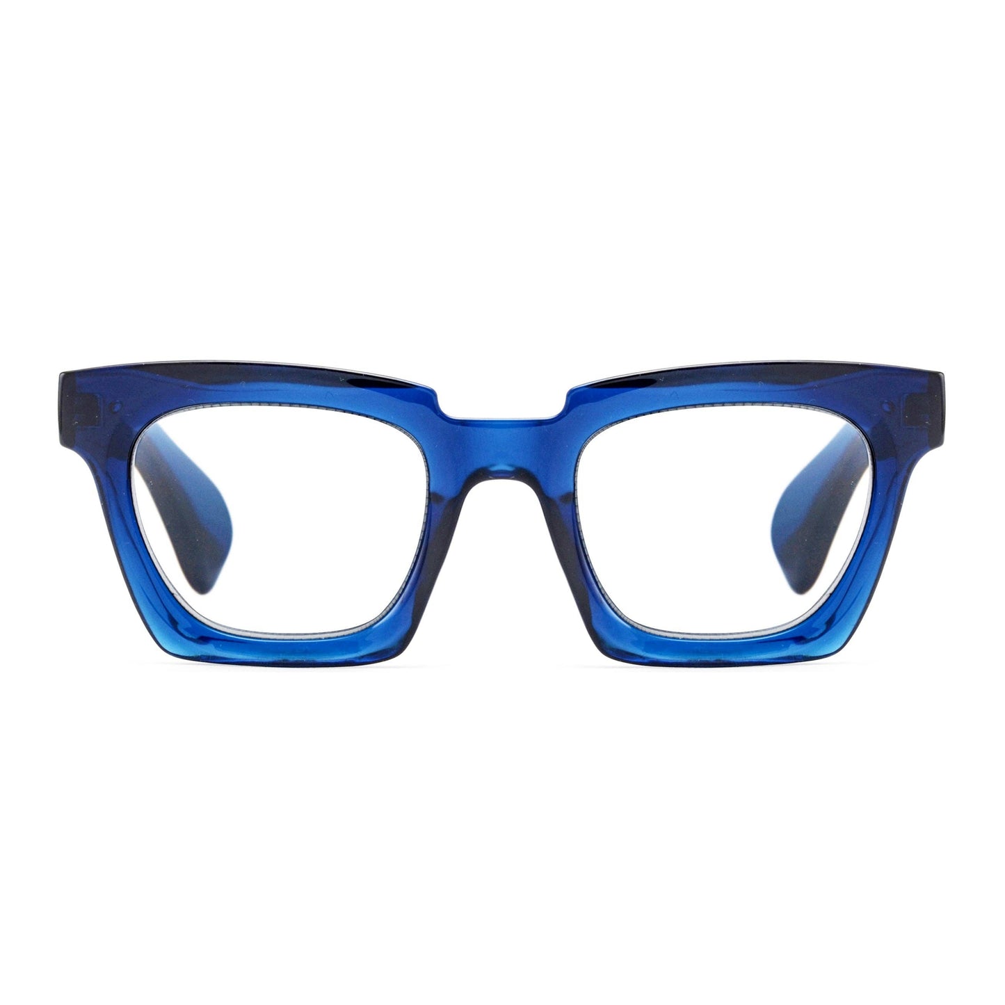 DECCO | Transparent Navy Blue | Blue Light Blocking