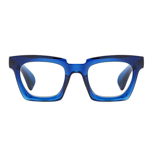 DECCO | Transparent Navy Blue | Blue Light Blocking