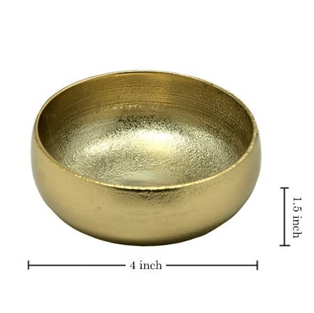Small Gold Bowl