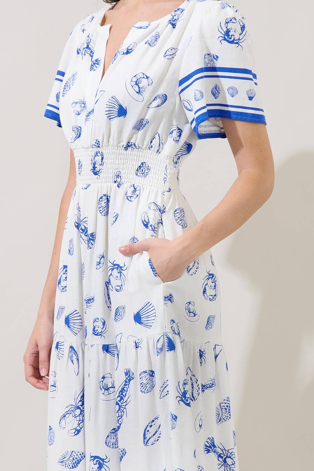 Maxi Dress Sea Tale