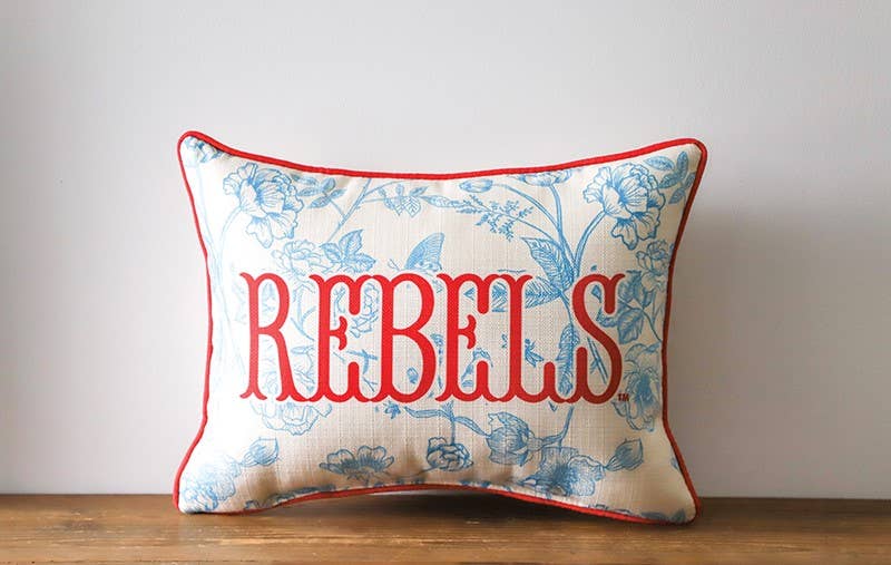 Rebels Toile Piped Pillow