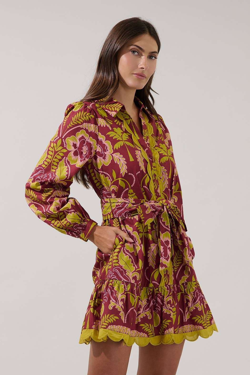Kershia Shift Mini Dress