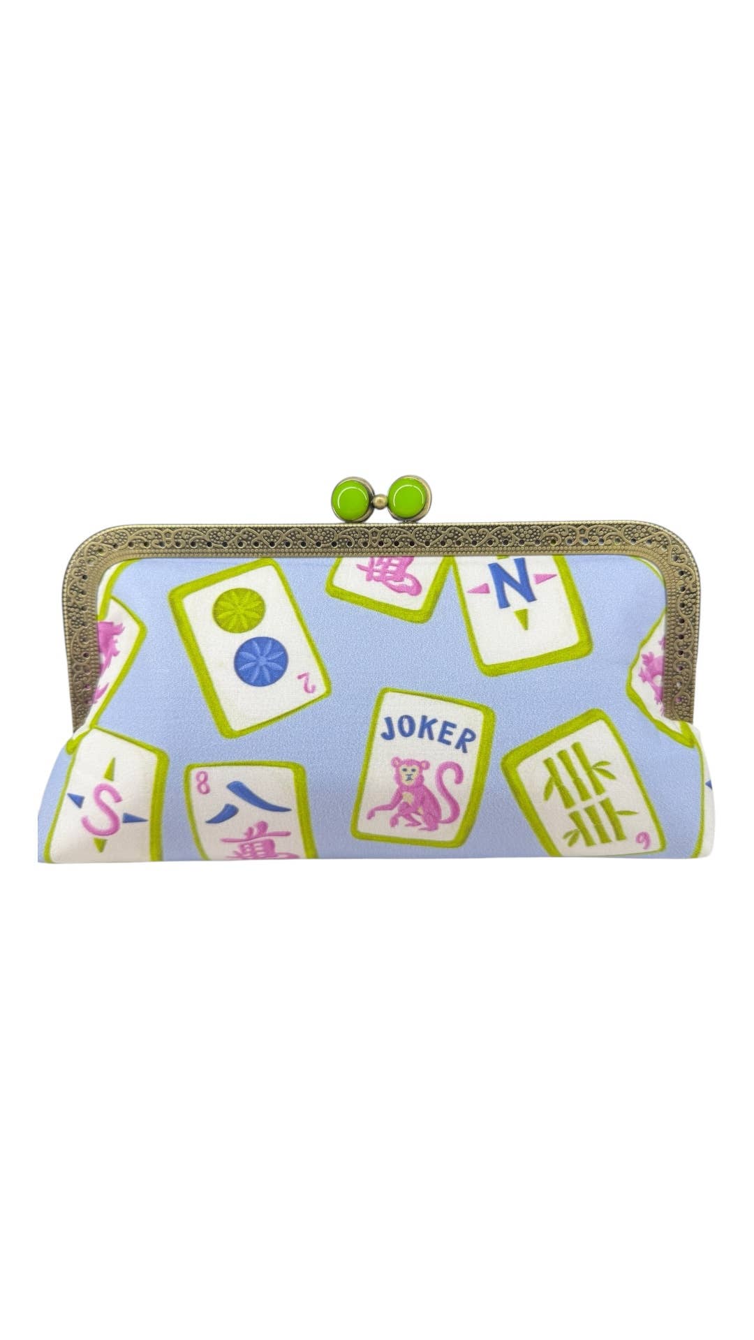 Kiki & Syds MIDI Clutch Purse - Blue