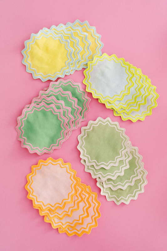 Spring Wavy Coaster Set 