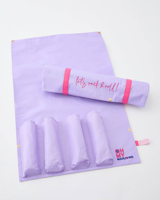 Lilac Let's Rack & Roll Bag