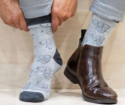 Elephant Face Socks