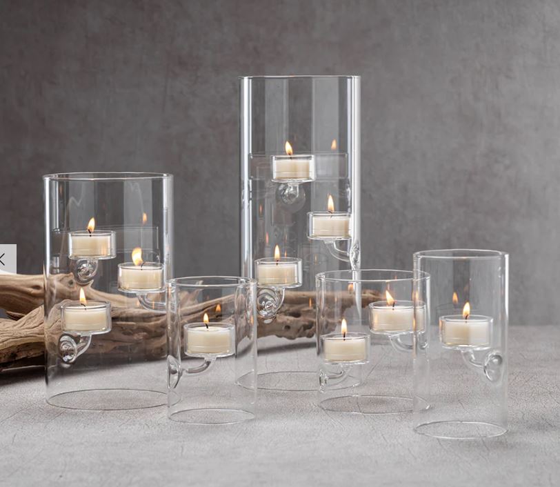 Suspended Glass Tealight Holder