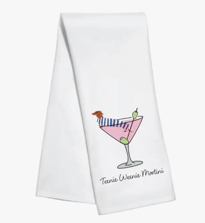 Teenie Weenie Martini Towel