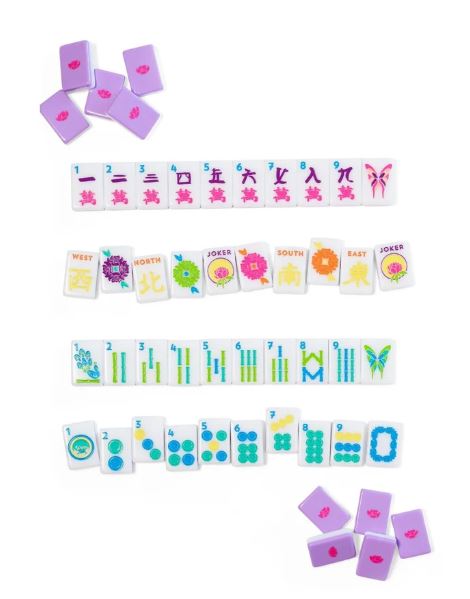 The Brights! Lilac House Tiles