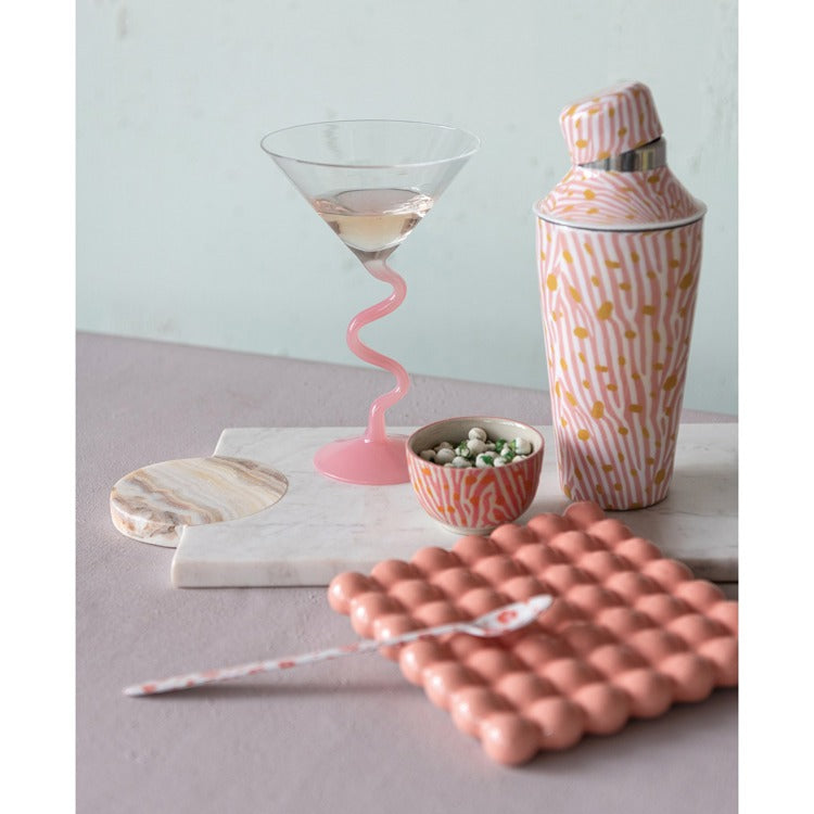Zebra Metal Cocktail Shaker