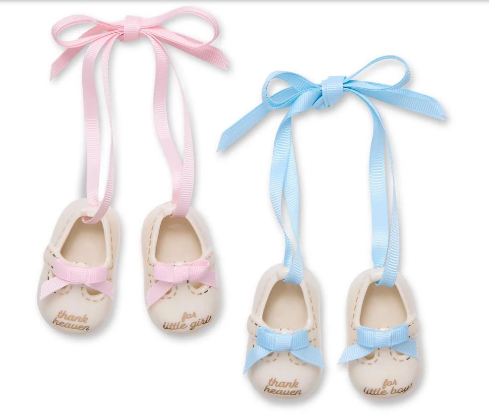 "Thank Heaven" Baby Shoes Ornament