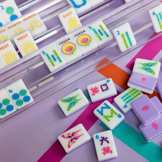 The Brights! Lilac House Tiles