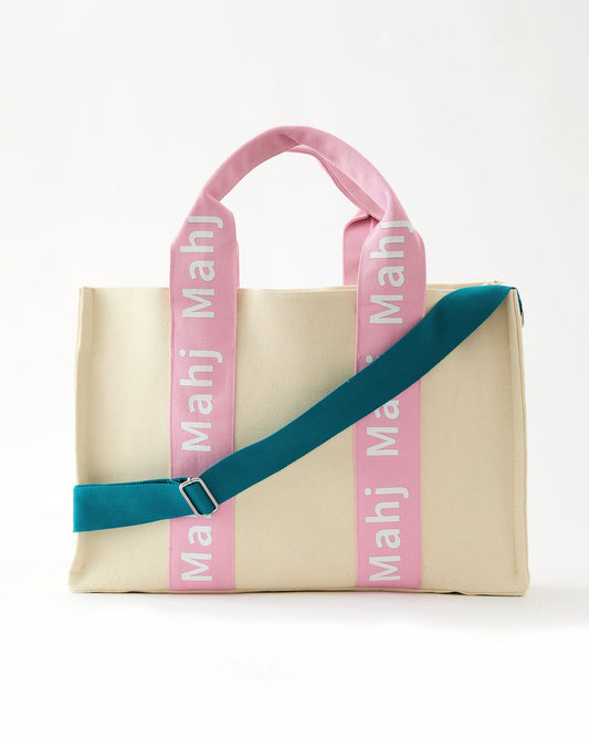 Light Pink Mahj It All Supply Bag