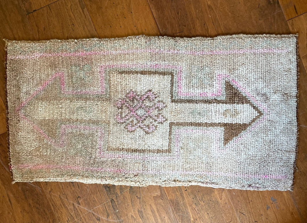 Turkish Oushak  Mini Rug - Alexa