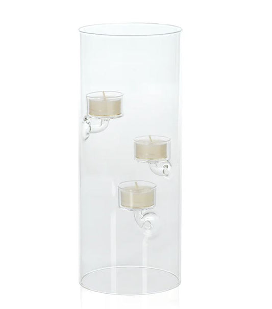 Suspended Glass Tealight Holder