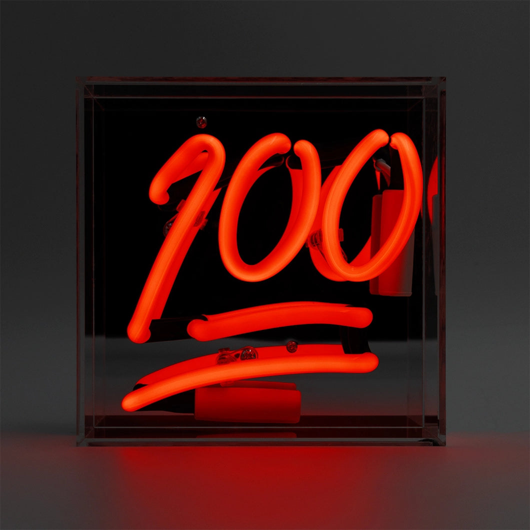 100 Neon Sign