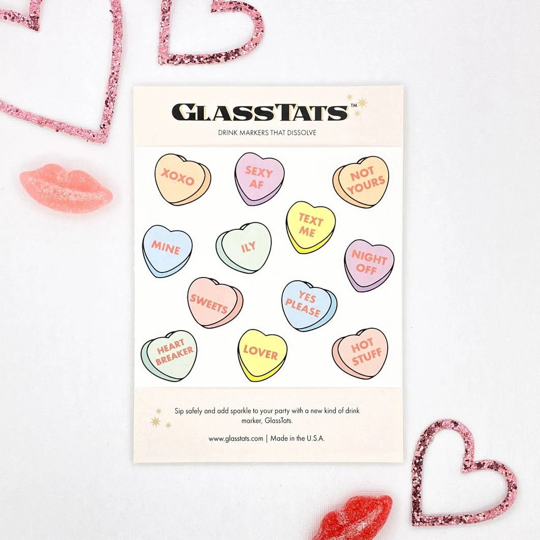 GlassTats - Valentine's Day