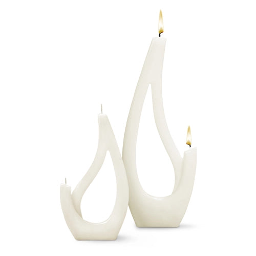 Saba Grande Candle - White Unscented