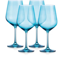 Load image into Gallery viewer, Sheer Colored Red Wine Glass

