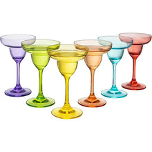 Load image into Gallery viewer, Colored Margarita Glass
