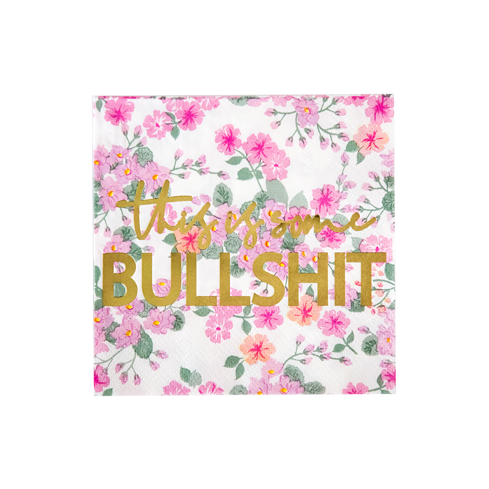 This is some BS Cocktail Napkins