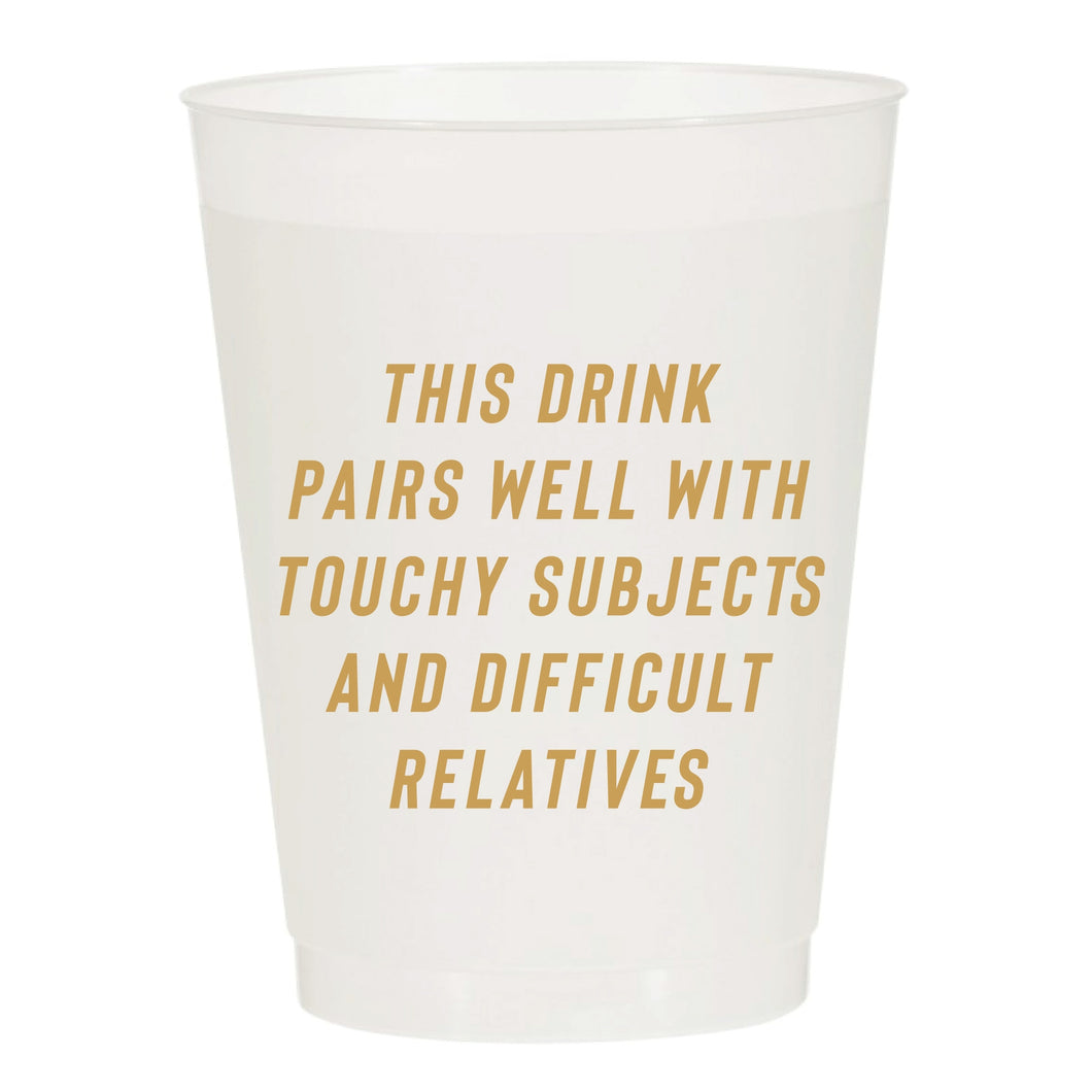 This Drink Pairs Well Cups