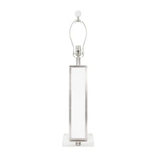 Load image into Gallery viewer, Blair Table Lamp - White/Silver
