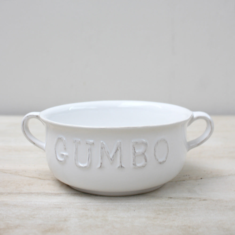 Gumbo Double-Handle Bowl