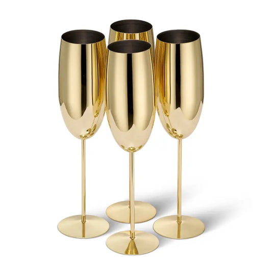 Gold Champagne Flute