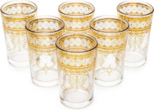 Load image into Gallery viewer, Clear Moroccan Tea Glass
