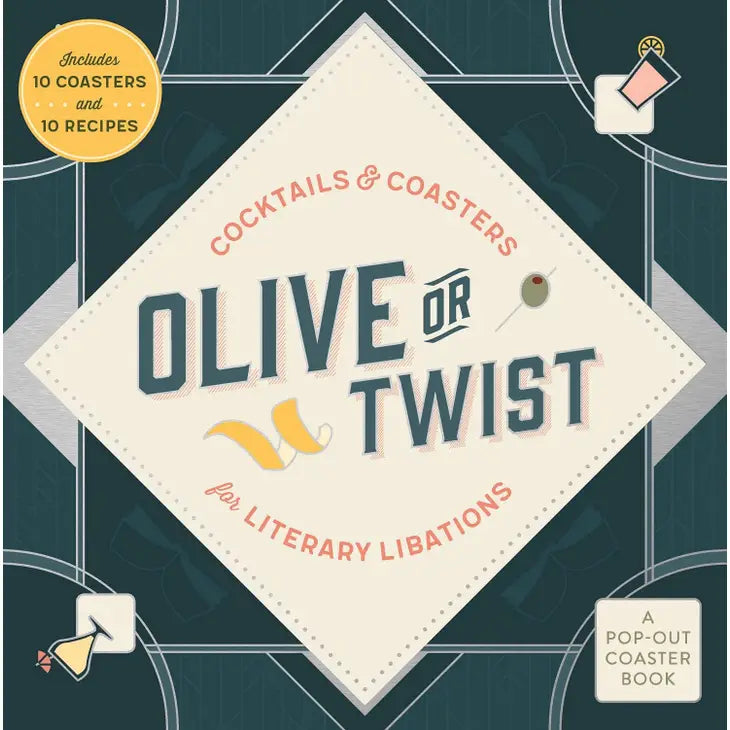 Olive Or Twist Coaster Book