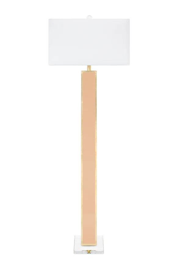 Blair Floor Lamp -Blush Pink
