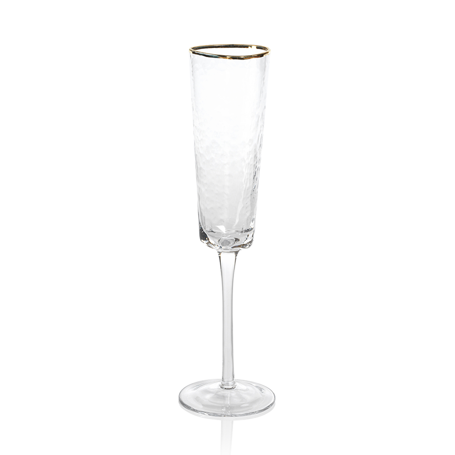 Aperitivo Triangular Champagne Flute - Clear