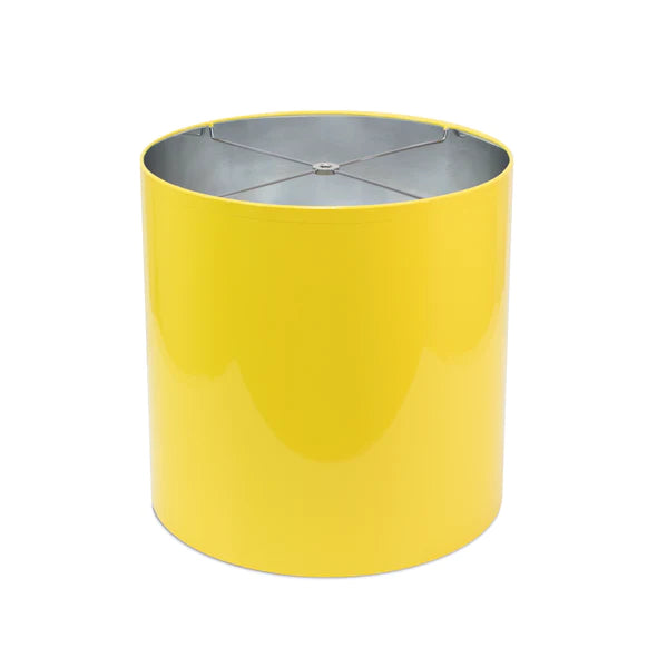 Canary Yellow Lacquer Lamp Shade