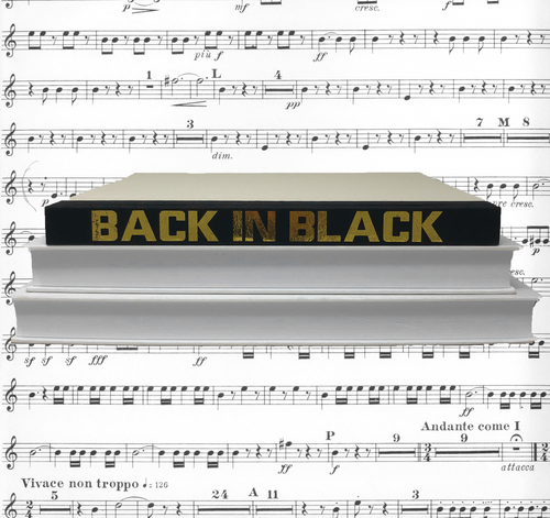 Decorative Book - Gold Song Title