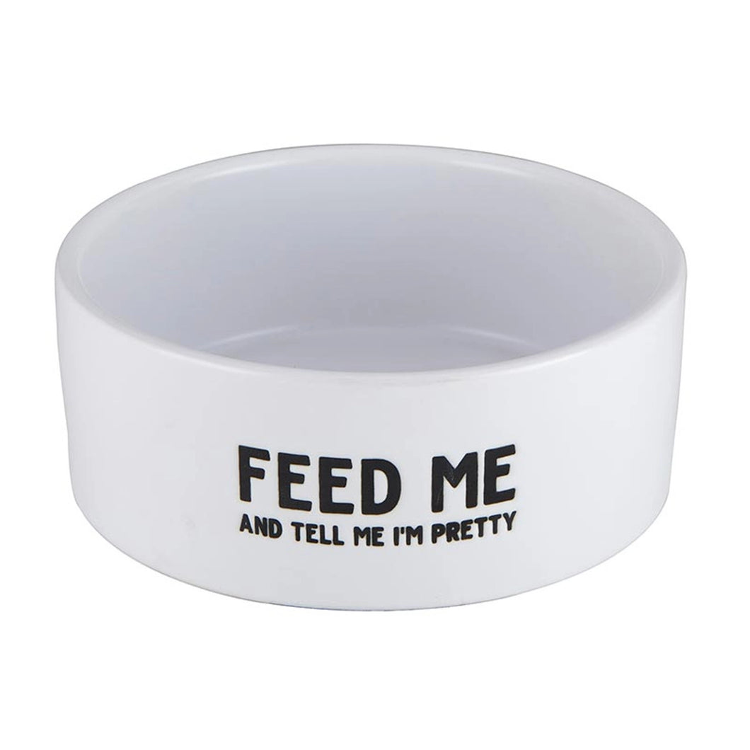 Pretty dog bowl sale