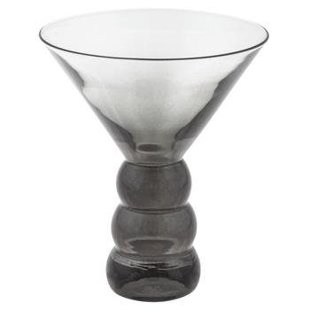 Stacked Sphere Martini Glass