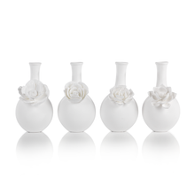 Load image into Gallery viewer, White Porcelain Bud Vase
