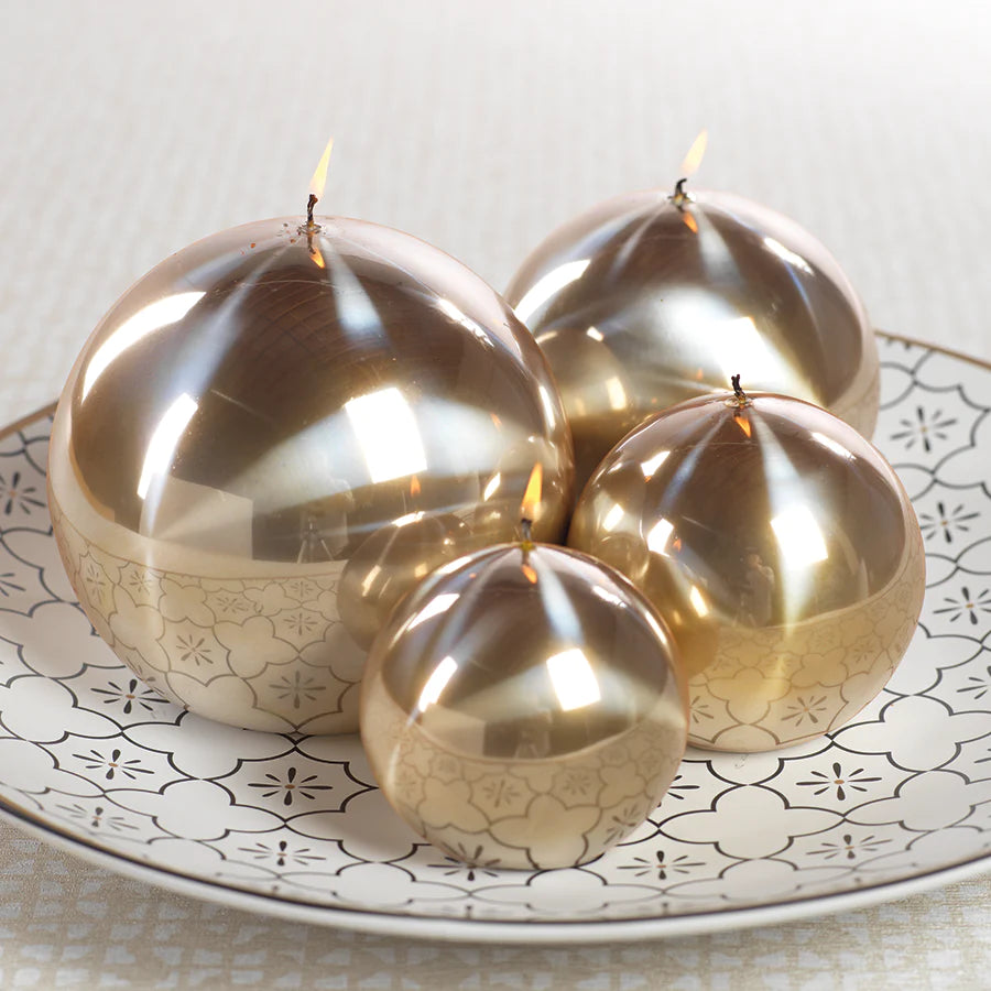 Champagne Ball Candle