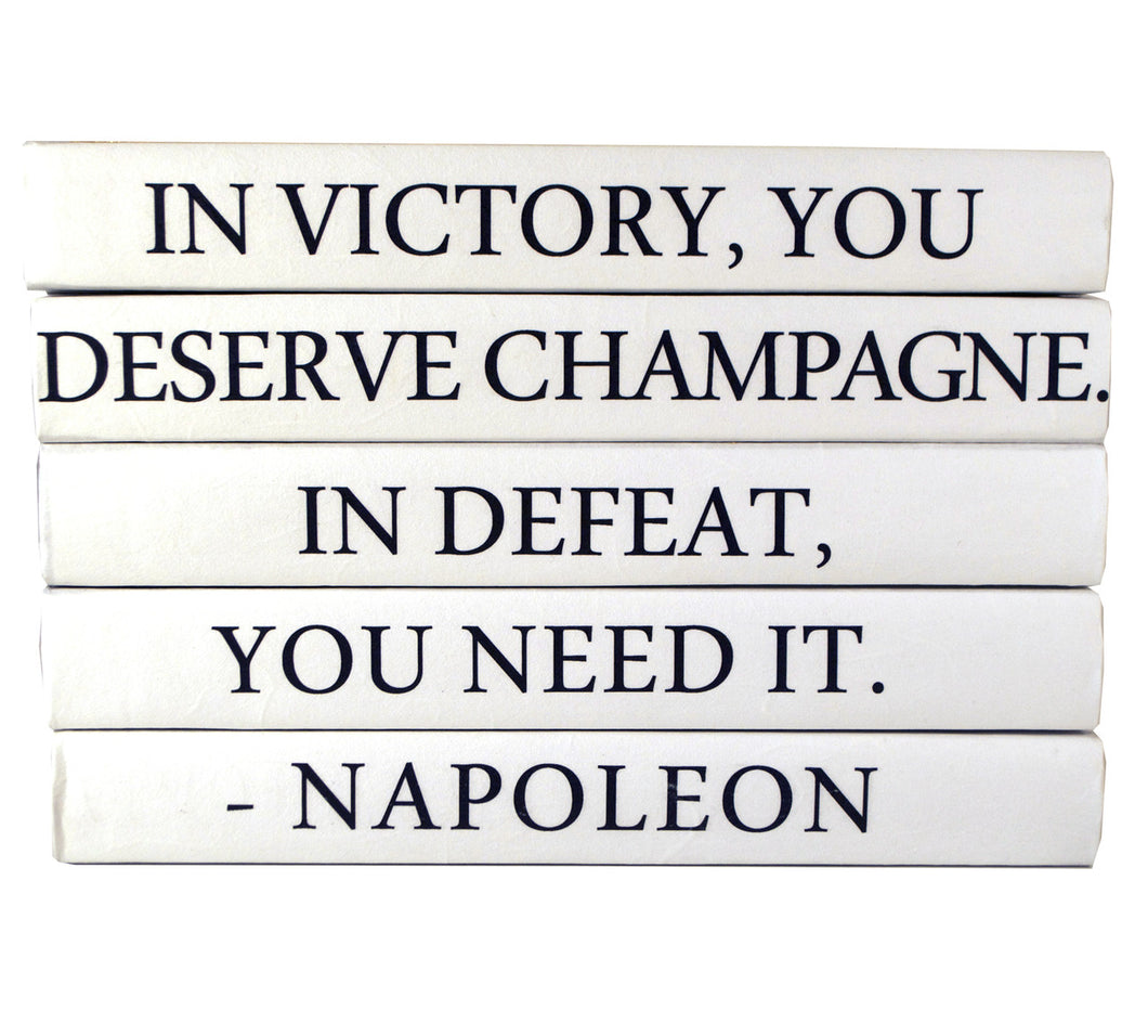 Decorative Book Set- In Victory