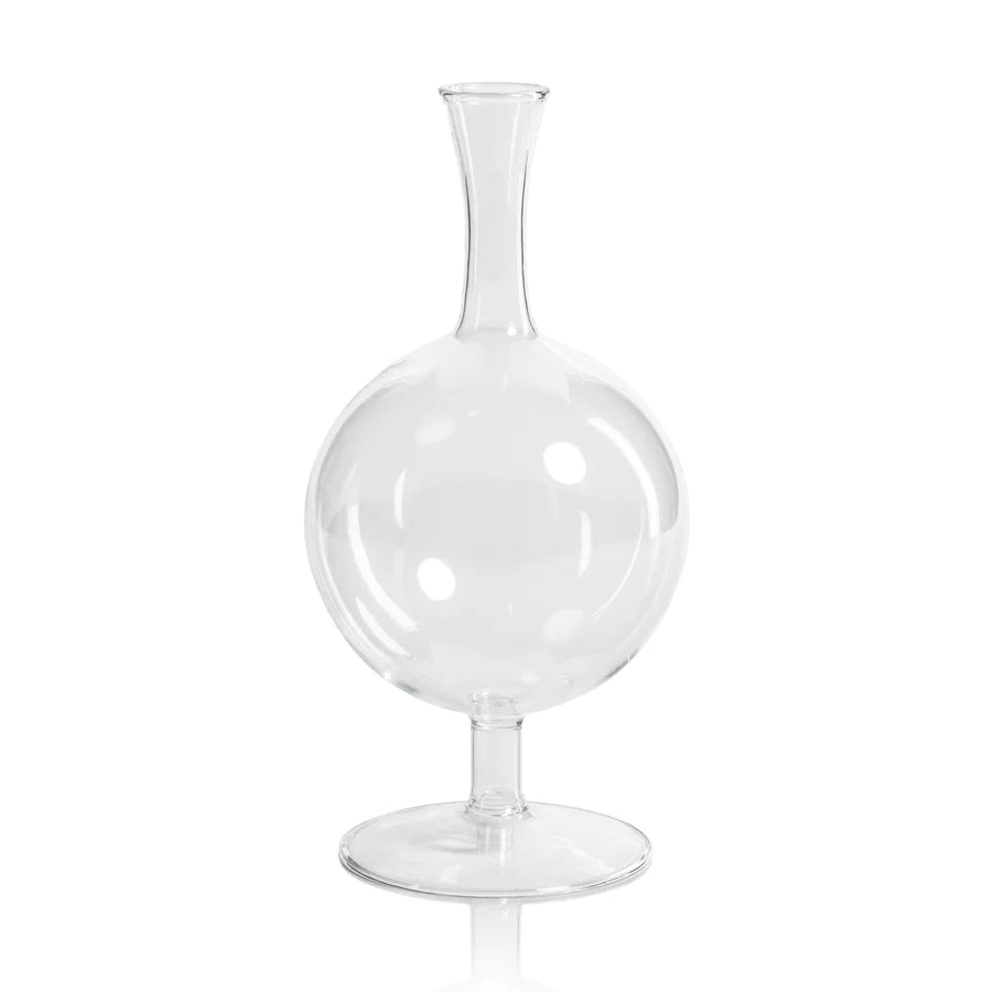 Lily Footed Vase - Round