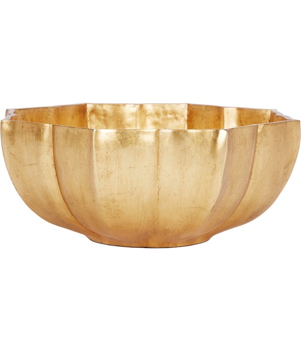 Breanne Gold Leaf Bowl