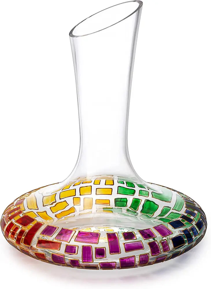 Stained Glass Wine Decanter