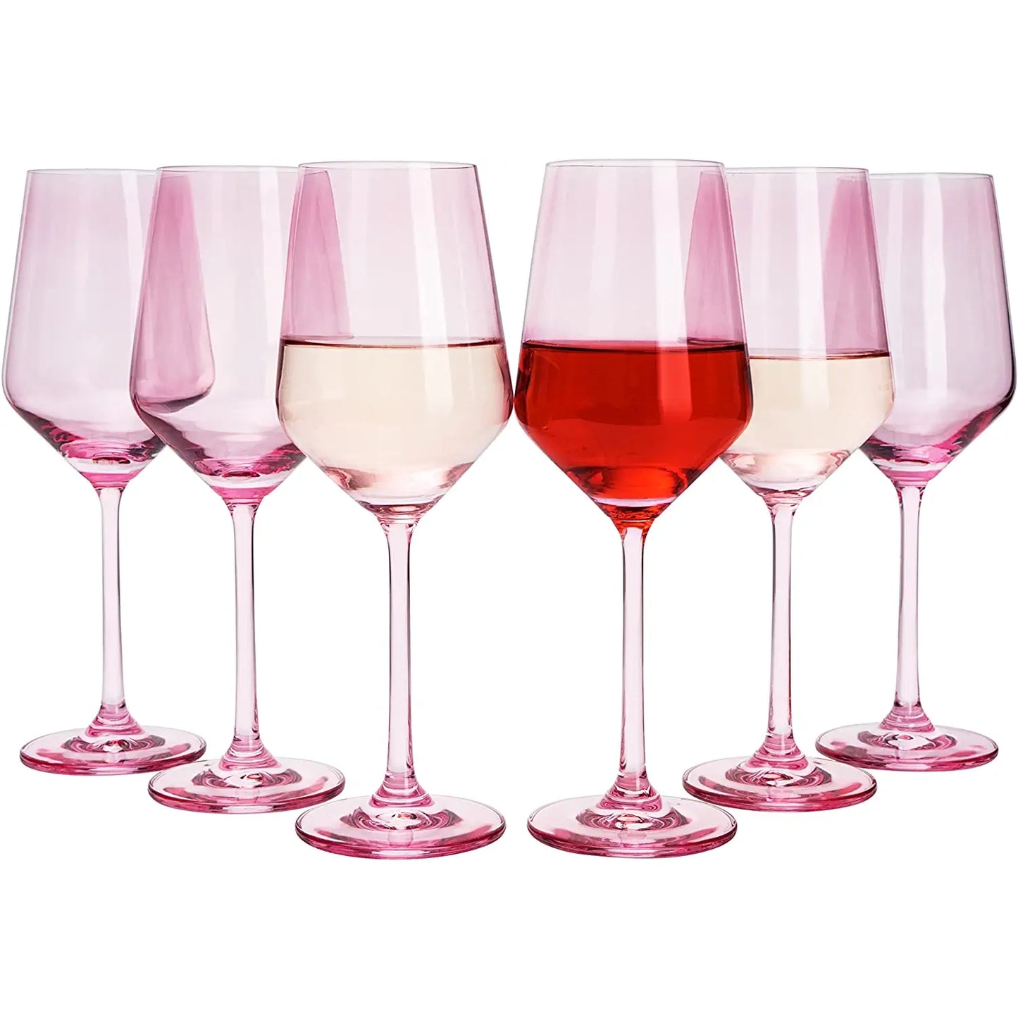 Colored Wine Glass