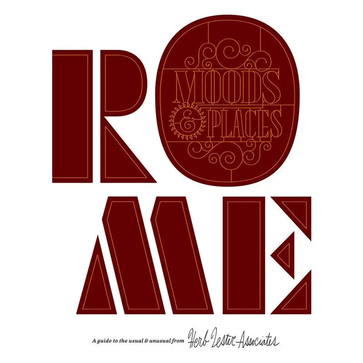Rome: Moods And Places Guide Map