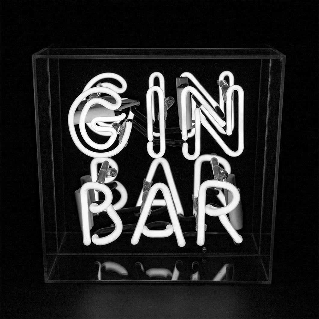 Gin Bar Neon Sign