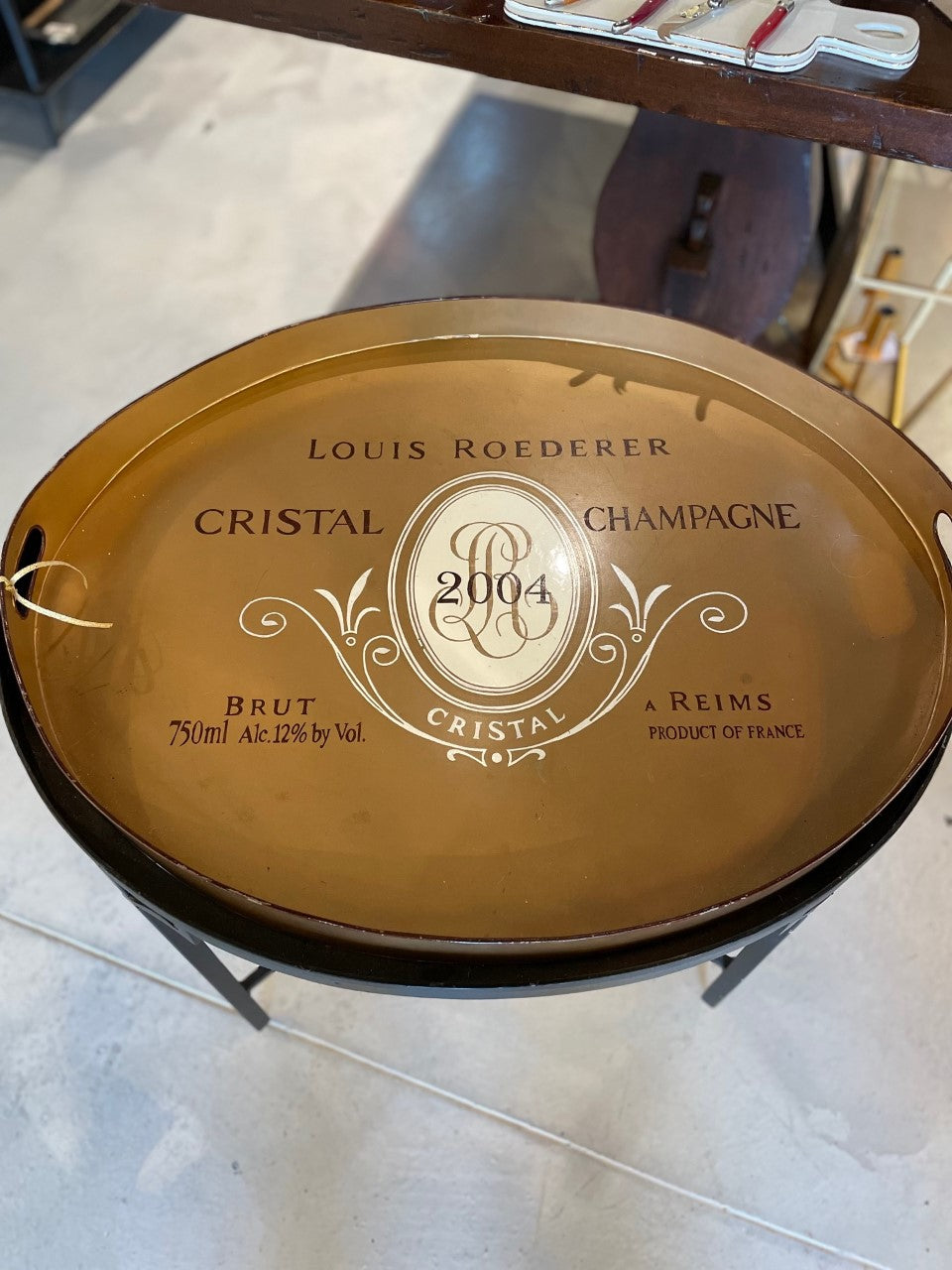 Cristal Tray On Base